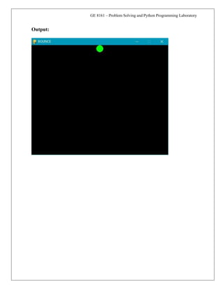 Python Lab manual program for BE First semester (all department | PDF