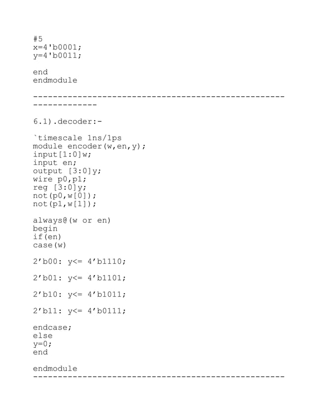 Verilog codes and testbench codes for basic digital electronic circuits.