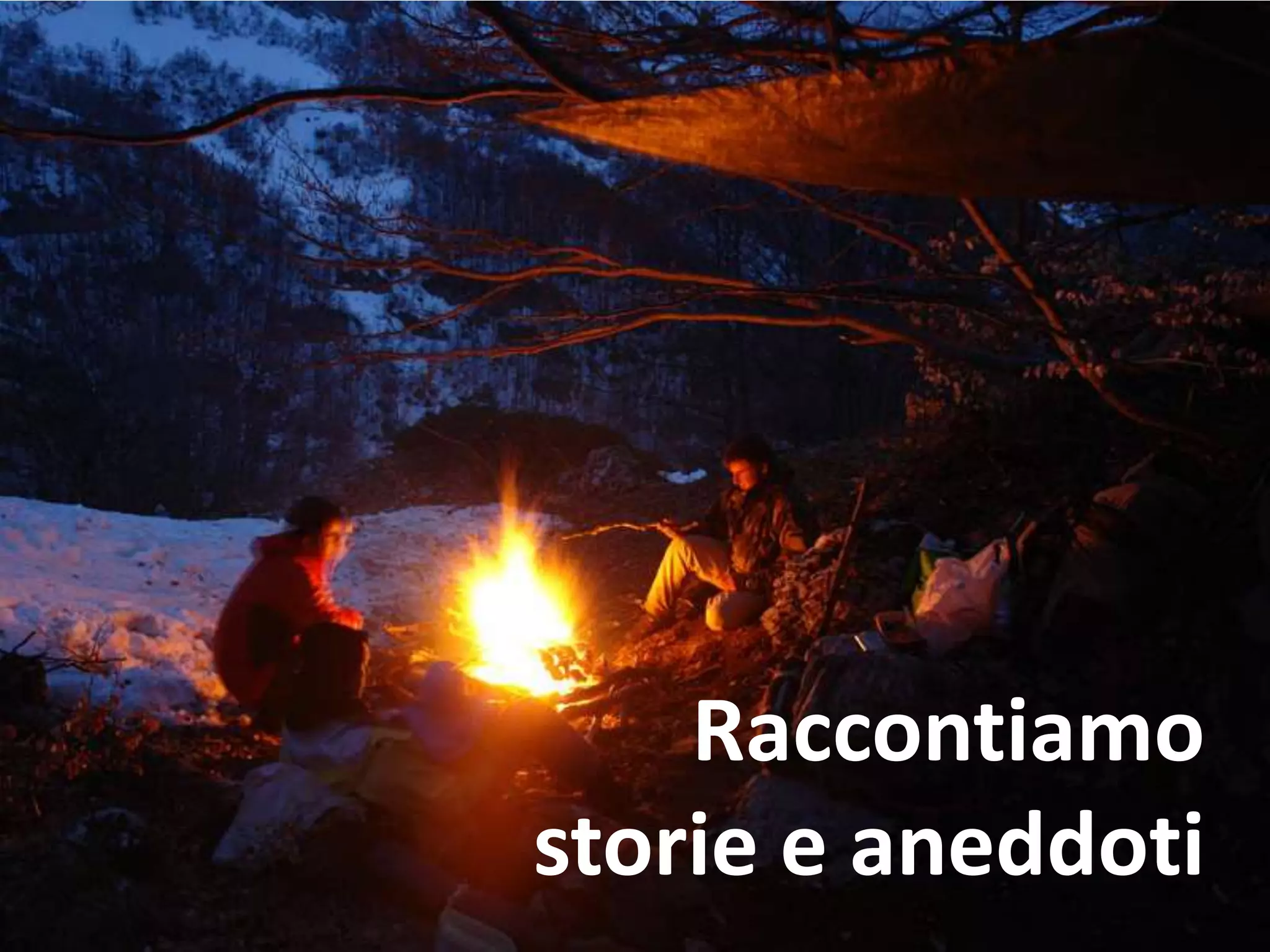 Raccontiamo
storie e aneddoti
 