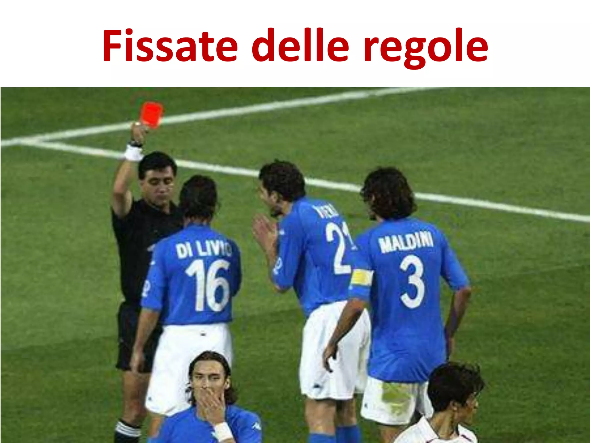 Fissate delle regole
 