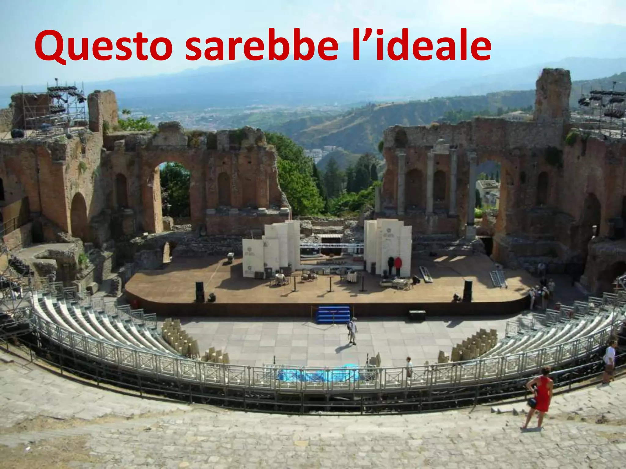 Questo sarebbe l’ideale
 