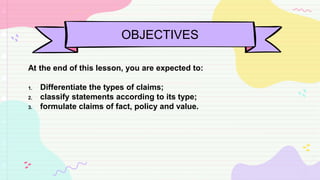 Lesson in Formulating Claims for Classroom Observation in Reading and ...