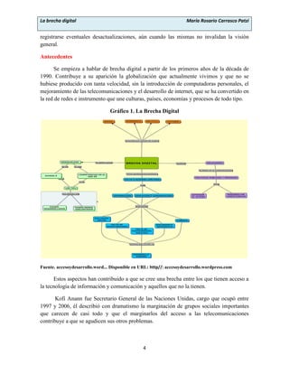 LA BRECHA DIGITAL EN LA SOCIEDAD DE LA INFORMACIÓN. | PDF