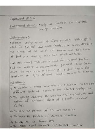 Study on Flatlock & Overlock Sewing Machine | Overlock Machine | Flatlock Machine