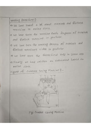 Study on Flatlock & Overlock Sewing Machine | Overlock Machine | Flatlock Machine