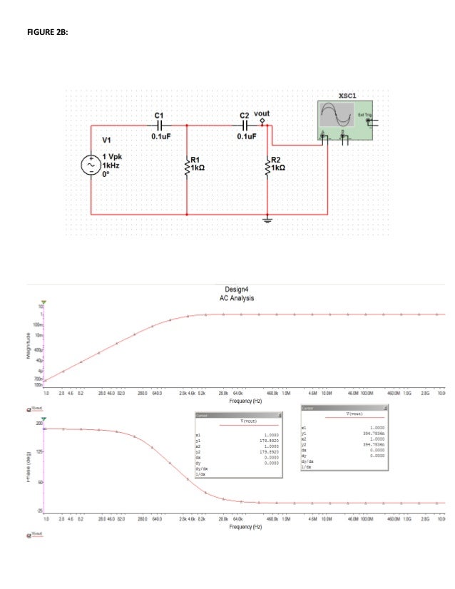 Rc Circuit Transfer Functions With Bode Diagrams
