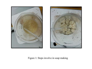 Figure 1: Steps involve in soap making
 