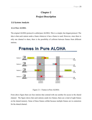 Lab report on to plot efficiency of pure and slotted aloha in matlab a ...