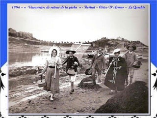 1906 – « Vacanciers de retour de la pêche » - Bréhat – Côtes-D'Armor – Le Querhic
 