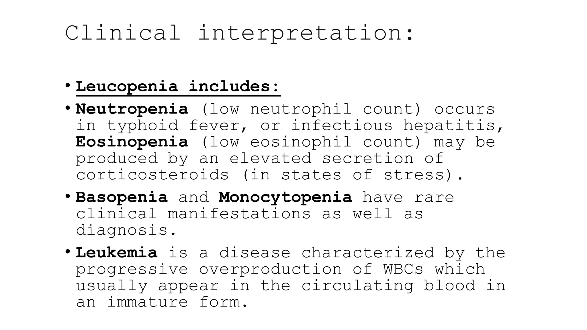 Illustration of Neutropenia In Cats And Leukemia