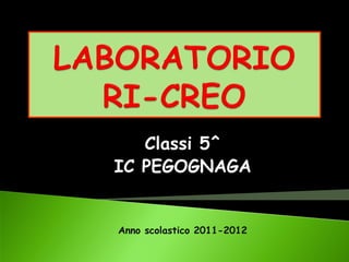 Classi 5^
IC PEGOGNAGA


Anno scolastico 2011-2012
 