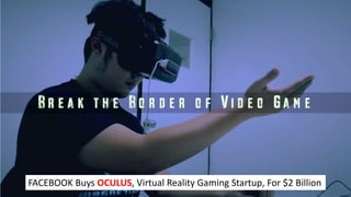FROM AR, VR & MIXED REALITY  TO IMMERSIVE WORLDS Slide 7