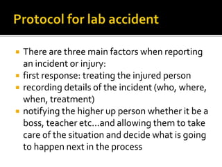 Lab safety | PPTX