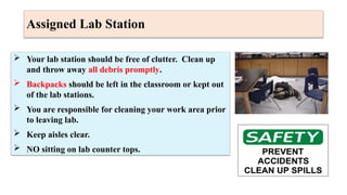 'Lab safety protocols for analytical labs | PPTX