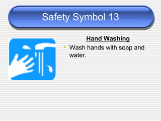 Lab Safety - Rules and Symbols | PPTX | First Aid | Injuries