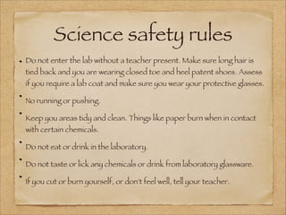 Lab safety #1 @scsc | PDF