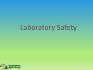 © ERI Solutions Inc. All Rights Reserved.
Laboratory Safety
 