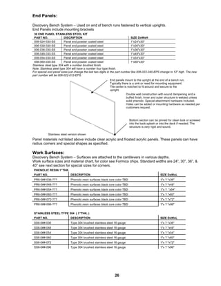 Labscape Lab Bench Catalog 2010 | PDF