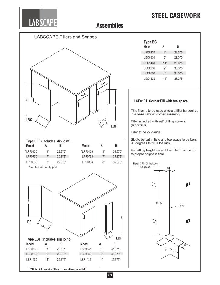 Labscape Steel Metal Laboratory Casework and FurnitureBench Catalog