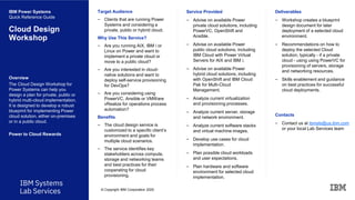 IBM Systems Lab Services - Power Offerings | PDF