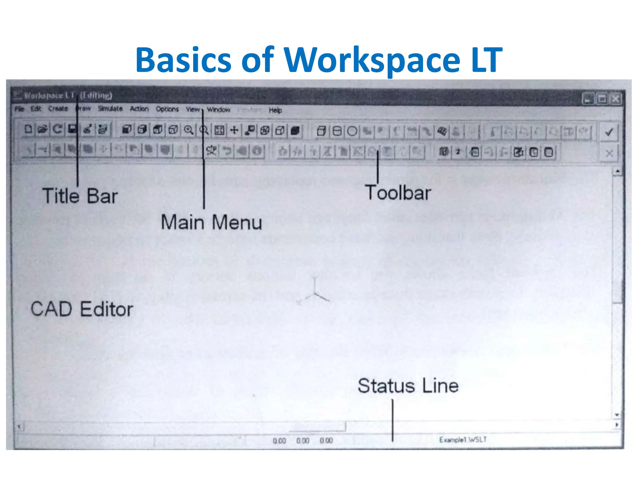 Basics of Workspace LT
 