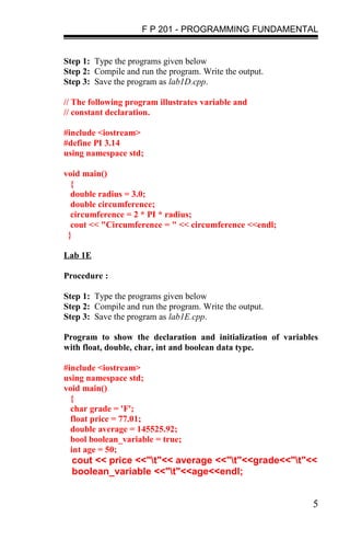 Labsheet1 stud | DOC