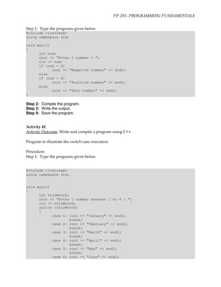 Labsheet 4 | PDF
