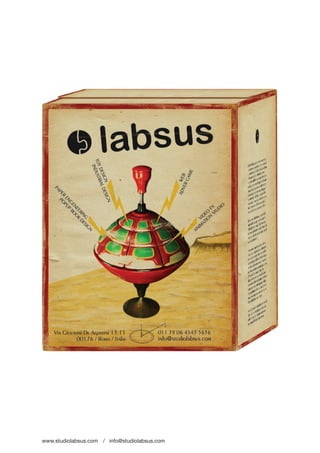 www.studiolabsus.com / info@studiolabsus.com
 