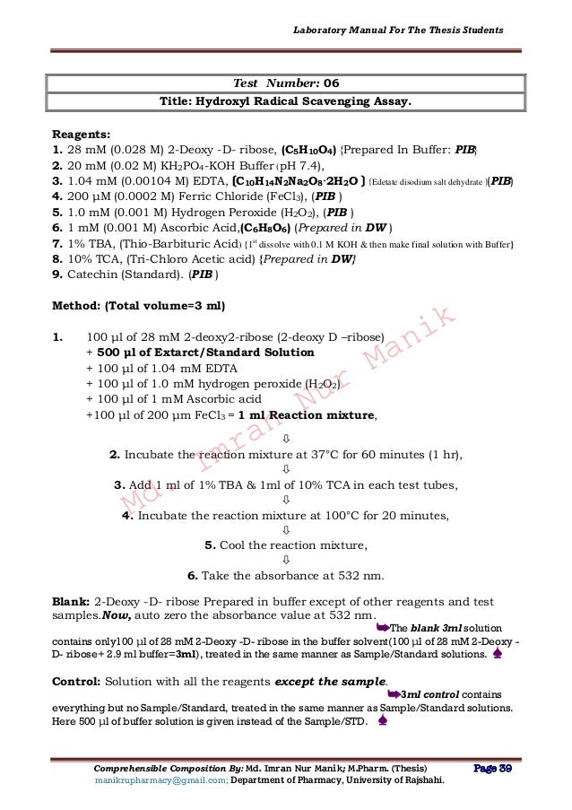 Pharmacy Master Dissertation Examples - Write a Ph.D. Dissertation on Pharmacy Statistics