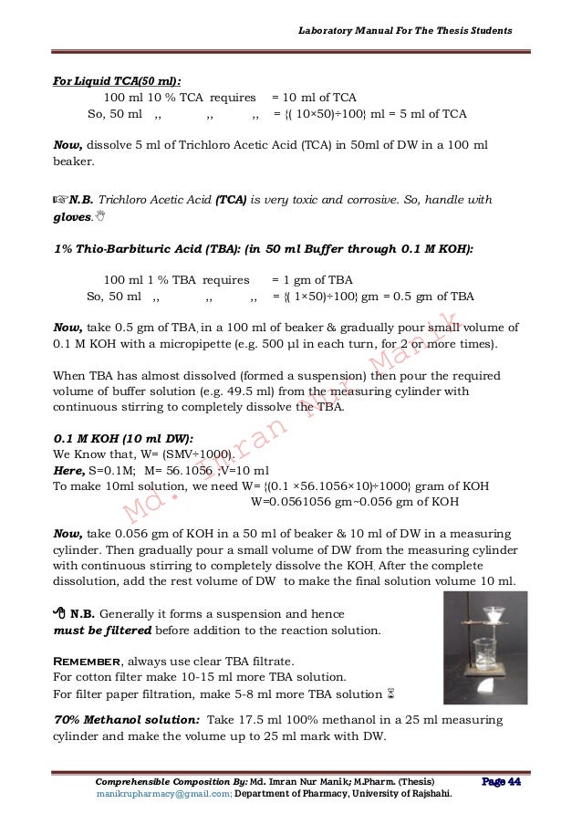A Collection Of Best Dissertation Topics In Pharmaceutics