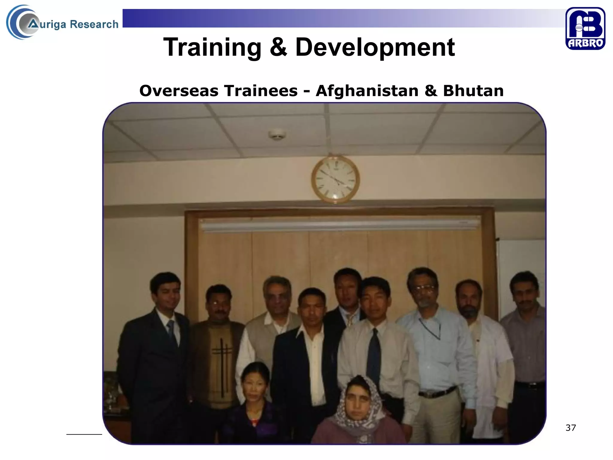 Training & Development Overseas Trainees - Afghanistan & Bhutan   