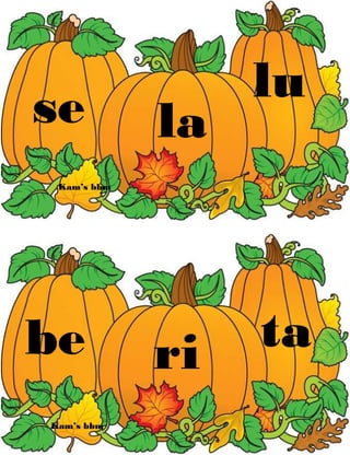 se la
lu
be ri ta
Kam’s bbm
Kam’s bbm
 