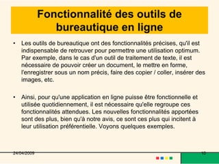 La Bureautique En Ligne