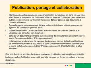 La Bureautique En Ligne