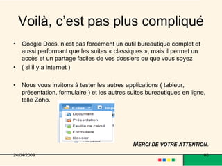 La Bureautique En Ligne