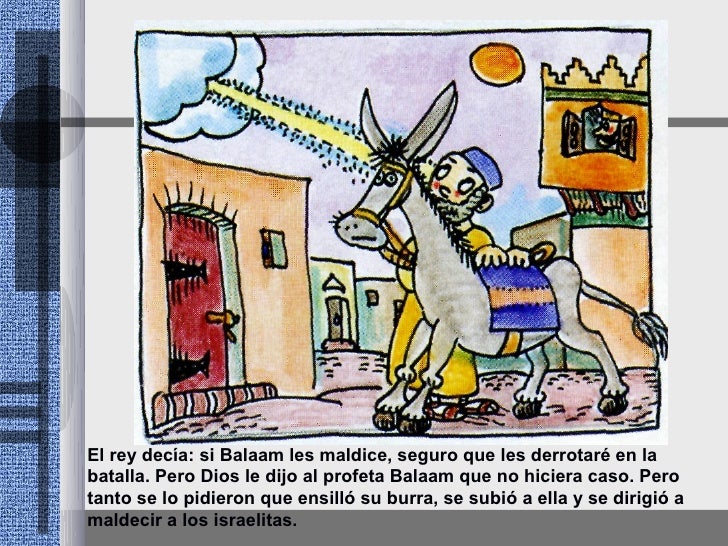La burra de Balaam