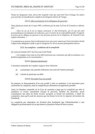 L'abus de bien sociaux et du crédit 