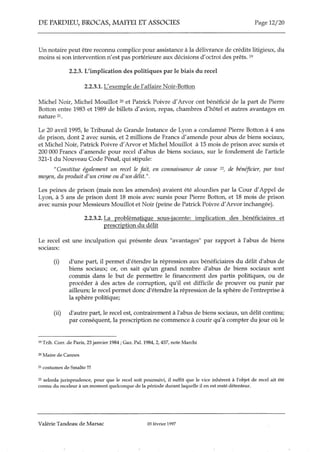 L'abus de bien sociaux et du crédit 