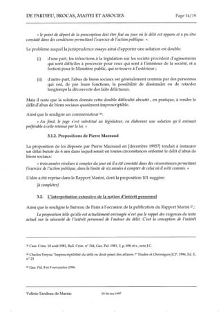 L'abus de bien sociaux et du crédit 