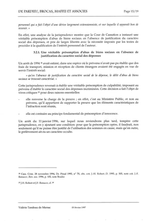 L'abus de bien sociaux et du crédit 