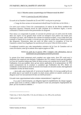 L'abus de bien sociaux et du crédit 