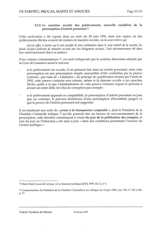 L'abus de bien sociaux et du crédit 