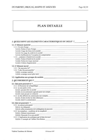 L'abus de bien sociaux et du crédit 