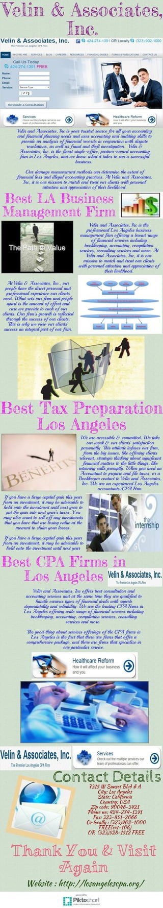 La business management firm and tax preparation