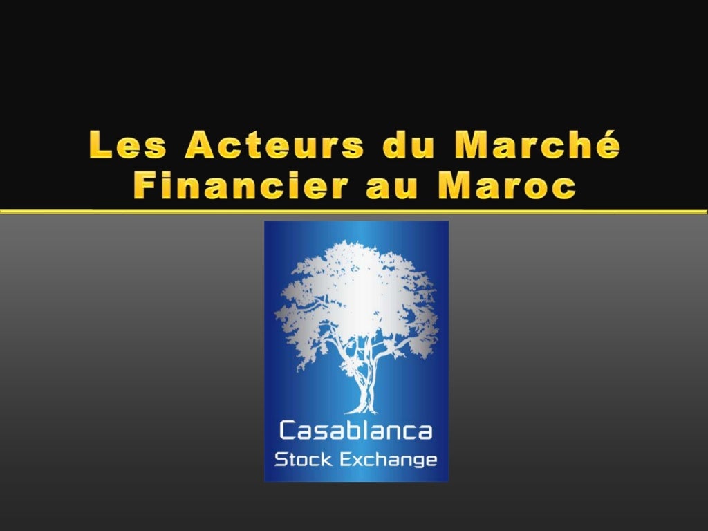 La Bourse de valeurs de Casablanca