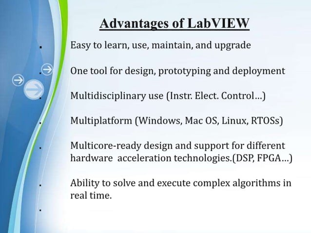 Labview | PPTX | Computer Software and Applications | Computing