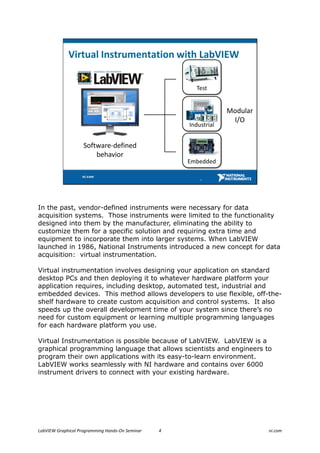 Introduction to Labview | PDF