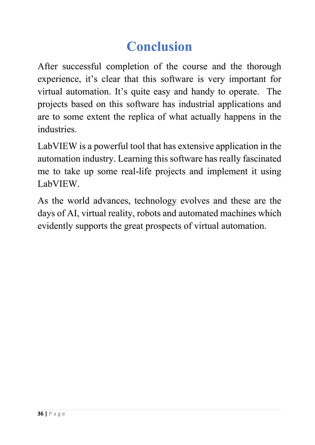 LabVIEW Report | PDF