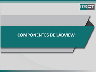 COMPONENTES DE LABVIEW
 
