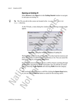 Lab view core1coursemanual_2009_eng | PDF